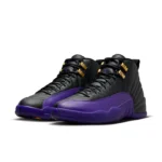 jordan 12 purple black - تصویر 2