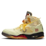 jordan 5 retro off-white sail