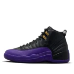 jordan 12 purple black